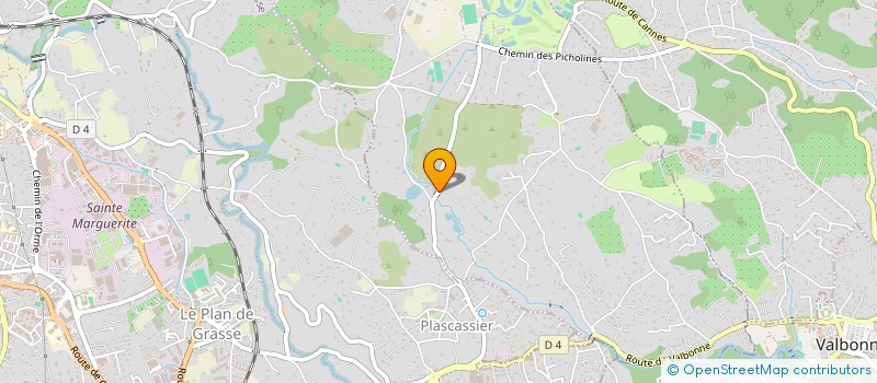 localisation de l'entreprise NVI NOLI  CHATEAUNEUF-GRASSE