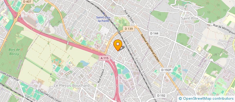 localisation de l'entreprise NVIEW  SAINT-LEU-LA-FORET