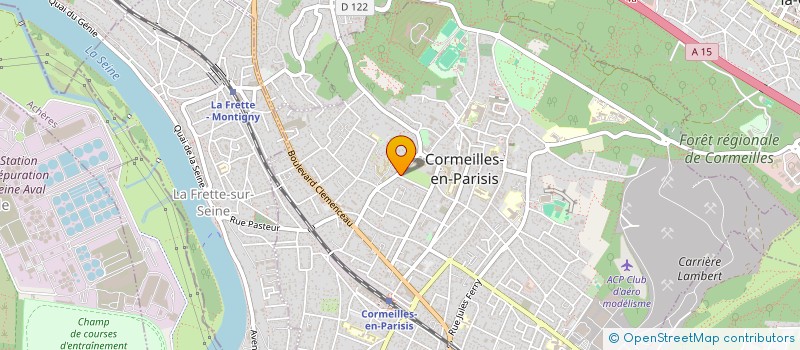 localisation de l'entreprise NVJ  CORMEILLES-EN-PARISIS