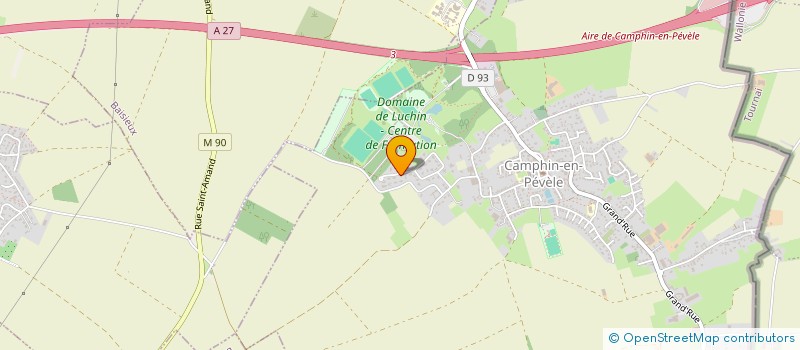 localisation de l'entreprise NVJ IMMODIAG à CAMPHIN-EN-PEVELE