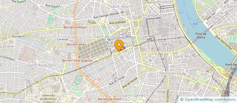 localisation de l'entreprise NVL- CENTRE DENISE ESCARPIT à BORDEAUX