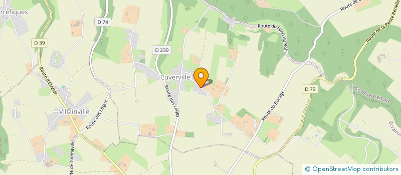 localisation de l'entreprise NVLR EURL  CUVERVILLE