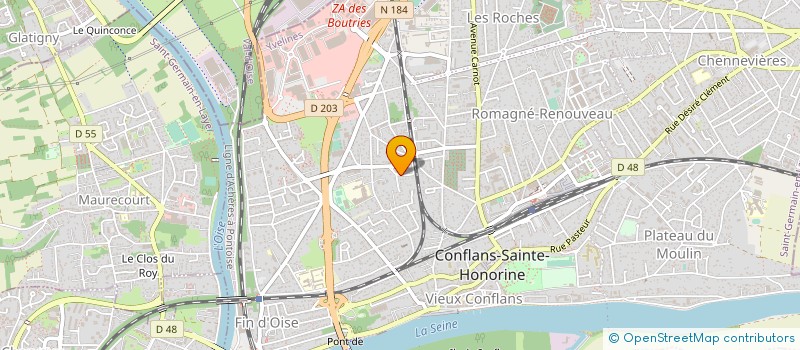 localisation de l'entreprise NVLR PARIS à CONFLANS-SAINTE-HONORINE