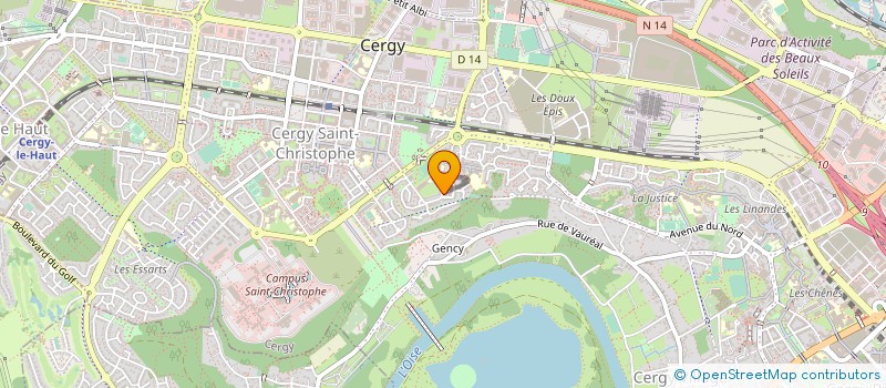 localisation de l'entreprise NVM CONSULTING  PARIS 8