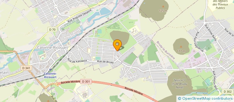 localisation de l'entreprise NVM DIFFUSION à CALONNE-RICOUART