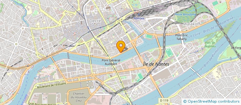 localisation de l'entreprise NVMEK à NANTES