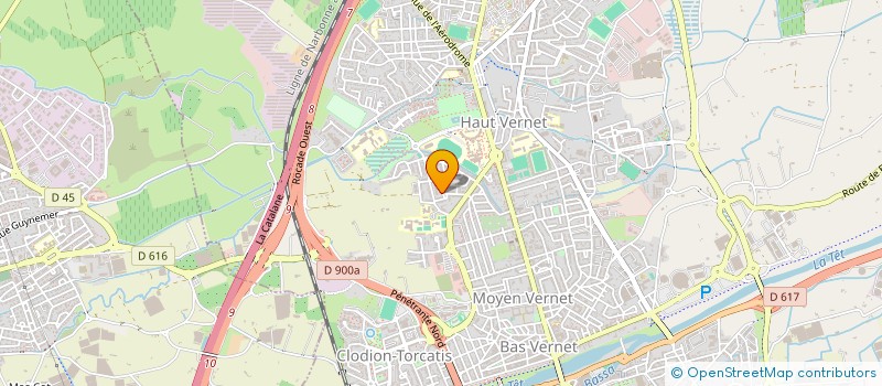 localisation de l'entreprise NVMH HOLDING  VILLELONGUE DELS MONTS