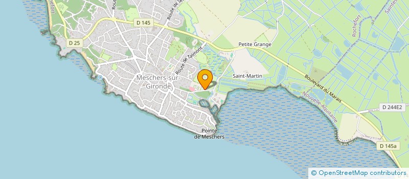 localisation de l'entreprise NVMRUMESCHERS à MESCHERS-SUR-GIRONDE