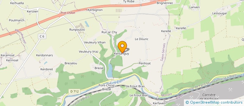 localisation de l'entreprise NVNE  SAINT-SERVAIS