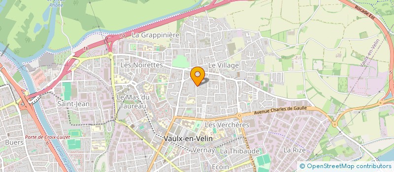 localisation de l'entreprise NVP NETTOYAGE à VAULX-EN-VELIN