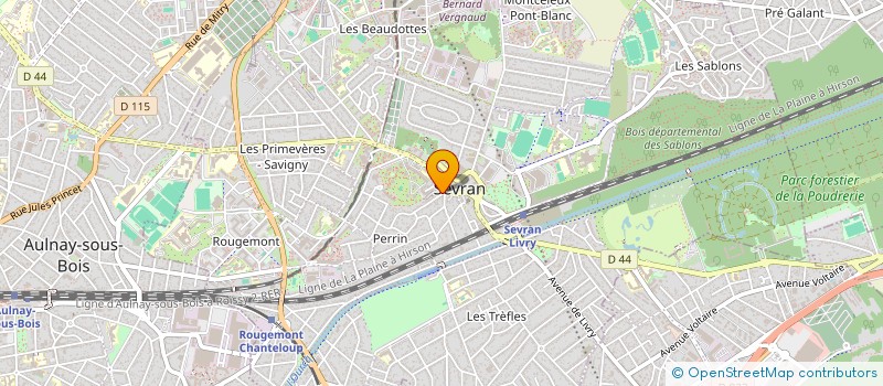 localisation de l'entreprise NVP SECURITE PRIVEE à SEVRAN