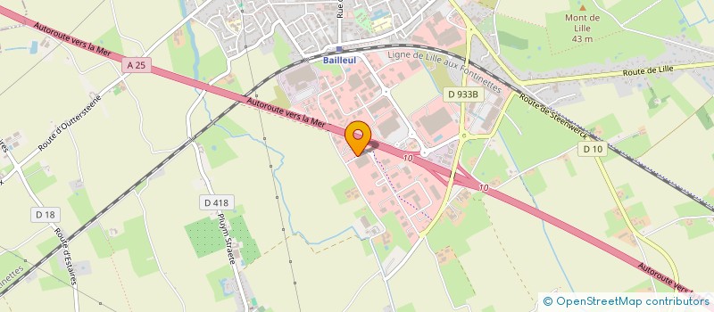 localisation de l'entreprise NVPA 2 à BAILLEUL