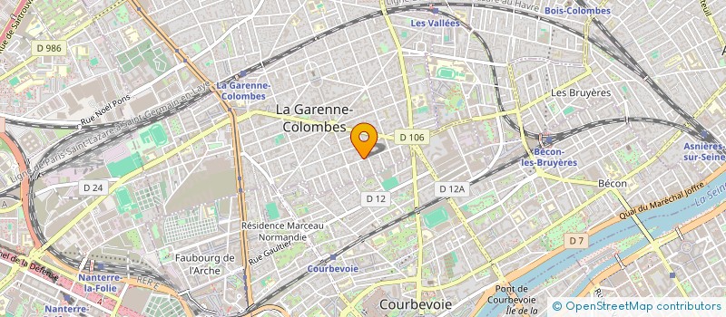 localisation de l'entreprise NVPO CONSULTING à LA GARENNE-COLOMBES