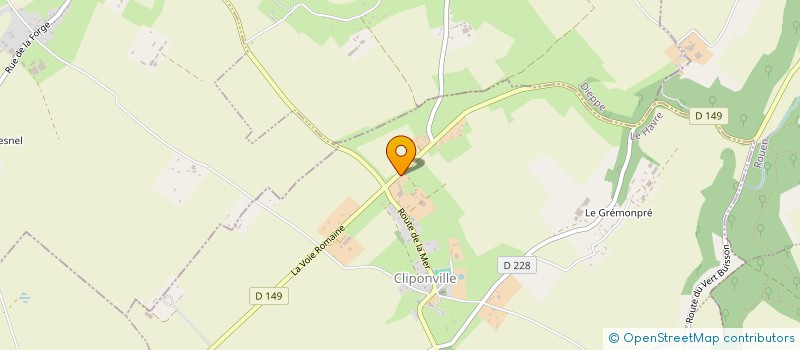 localisation de l'entreprise NVR  CLIPONVILLE