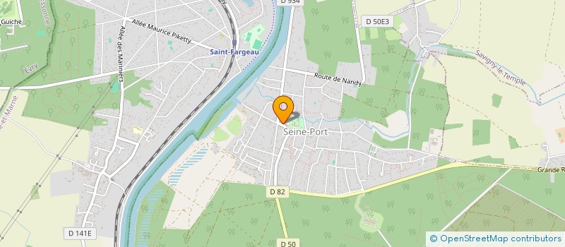 localisation de l'entreprise NVS  SEINE-PORT