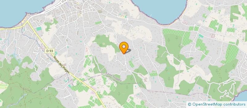 localisation de l'entreprise NVSCO à SAINT-TROPEZ