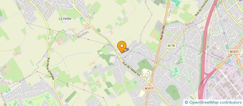 localisation de l'entreprise NW HOLDING à LINSELLES