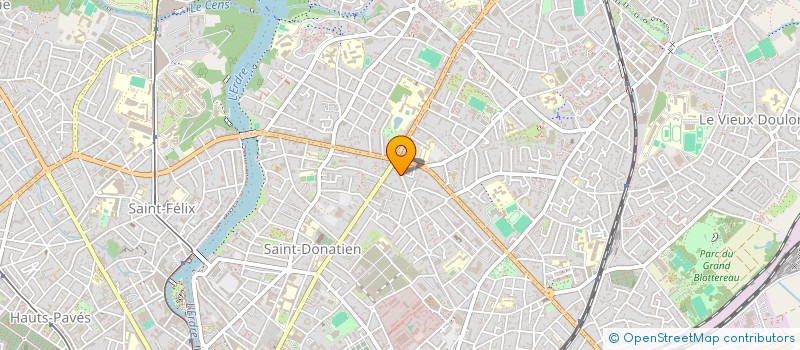 localisation de l'entreprise NW INVEST à NANTES