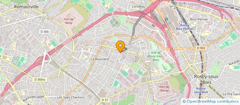 localisation de l'entreprise NW NATURAL WELLNESS à MONTREUIL
