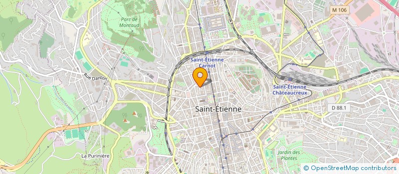localisation de l'entreprise NWANDA à SAINT-ETIENNE