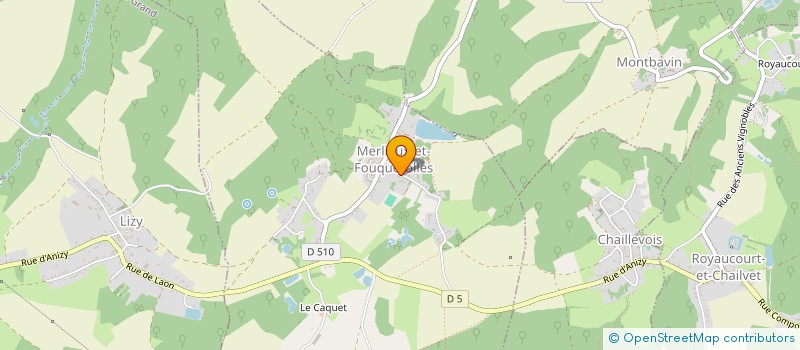 localisation de l'entreprise NWER LEU à MERLIEUX-ET-FOUQUEROLLES