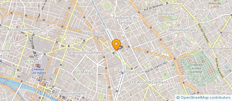 localisation de l'entreprise NWG - NO FRONTIERS INVESTMENTS à PARIS