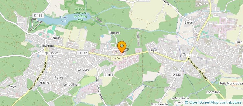 localisation de l'entreprise NWH - NEWORLD HUMUS  SEIGNOSSE