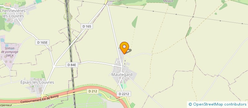 localisation de l'entreprise NWK  MAUREGARD