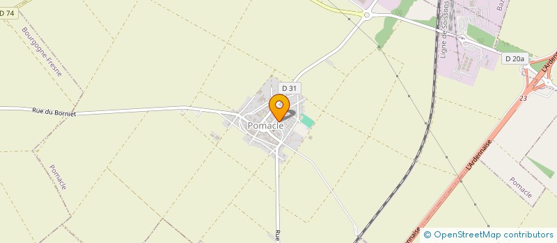 localisation de l'entreprise NWM  POMACLE