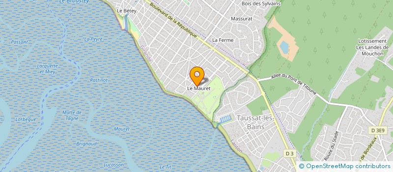 localisation de l'entreprise NWS HOLDING  ANDERNOS-LES-BAINS