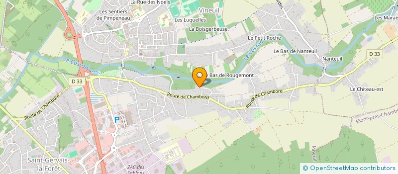 localisation de l'entreprise NX IMMO  BLOIS