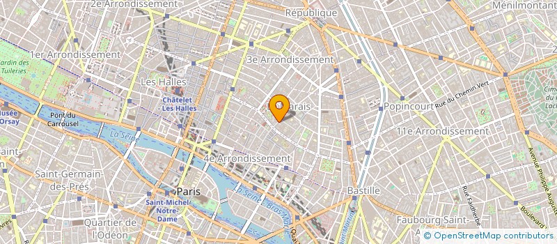 localisation de l'entreprise NX MUSIQUE à PARIS