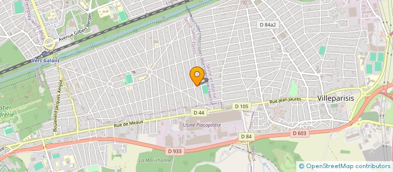 localisation de l'entreprise NX TAXI à TREMBLAY-EN-FRANCE