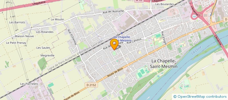 localisation de l'entreprise NX TRANSFORM à LA CHAPELLE-SAINT-MESMIN