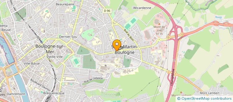 localisation de l'entreprise NX4E  SAINT-MARTIN-BOULOGNE