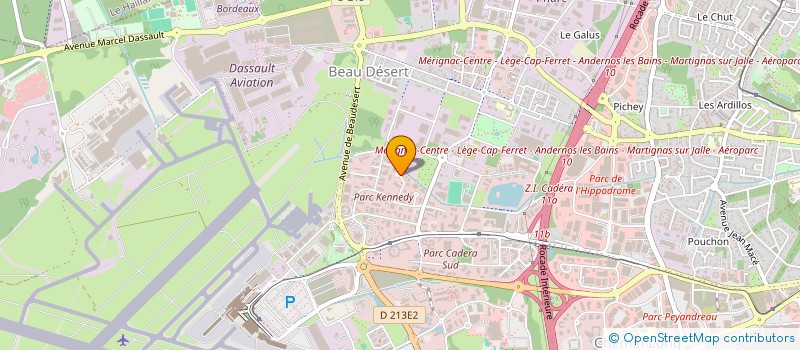 localisation de l'entreprise NXT  MERIGNAC