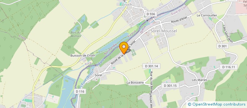 localisation de l'entreprise NY ADIDIKO - ADKO à SOREL-MOUSSEL