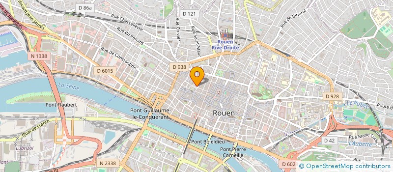 localisation de l'entreprise NY COFFEE à ROUEN