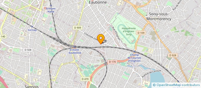localisation de l'entreprise NY DATA SOLUTION à EAUBONNE