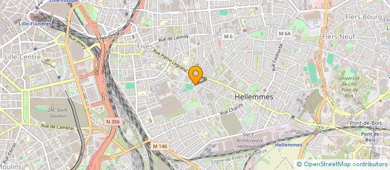 localisation de l'entreprise NY FAST à LILLE
