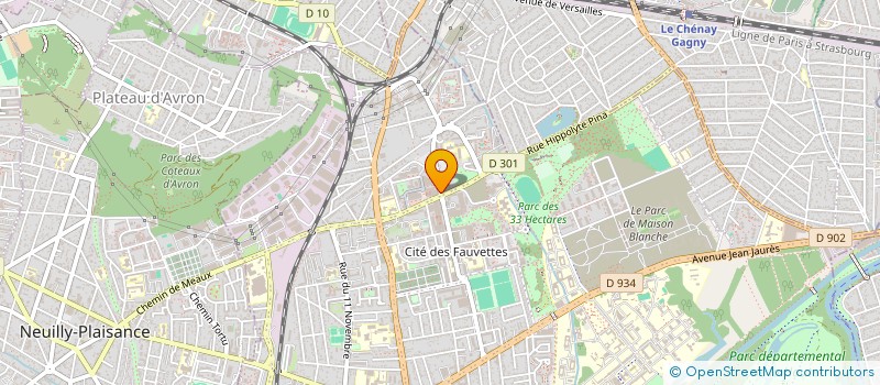 localisation de l'entreprise NY FOOD à NEUILLY-SUR-MARNE