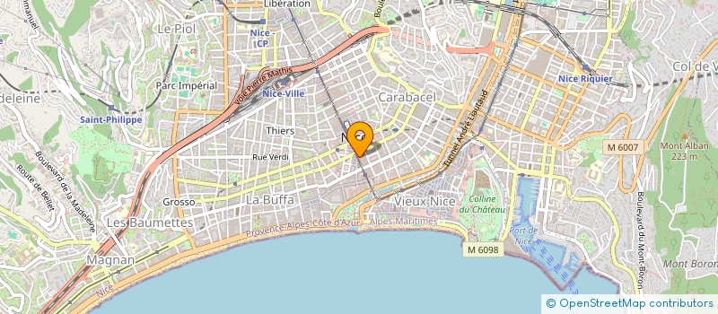 localisation de l'entreprise NY MCI à NICE