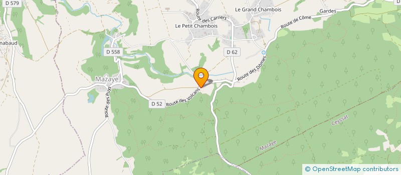 localisation de l'entreprise NY NRJ à MAZAYE