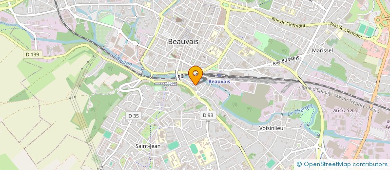 localisation de l'entreprise NY-PHONE à BEAUVAIS