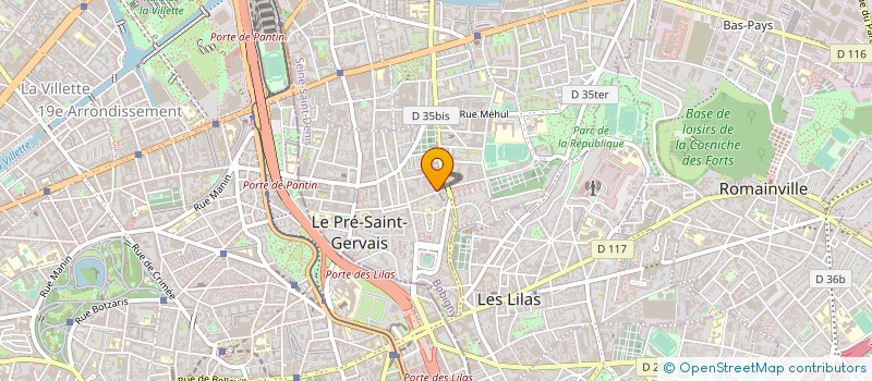 localisation de l'entreprise NYA BATIMENT 93 à PARIS