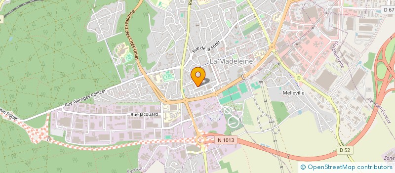 localisation de l'entreprise NYA BUSINESS 2.0  EVREUX