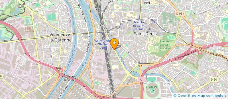 localisation de l'entreprise NYAANG FRANCE à SAINT-DENIS