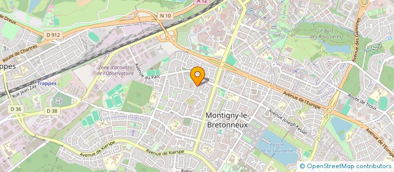 localisation de l'entreprise NYAFRO NATURELLE SAS à MONTIGNY-LE-BRETONNEUX
