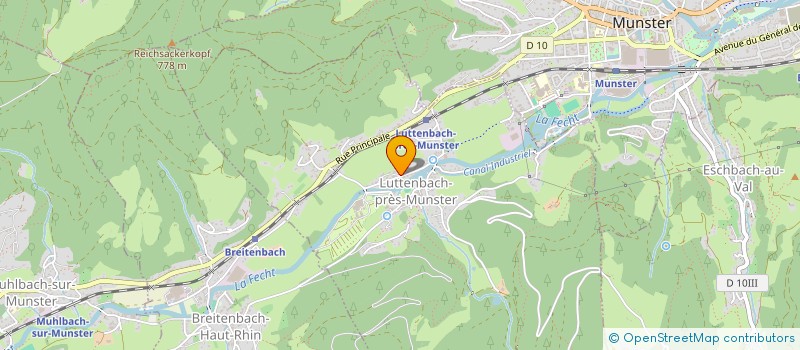 localisation de l'entreprise NYAMBA  LUTTENBACH-PRES-MUNSTER