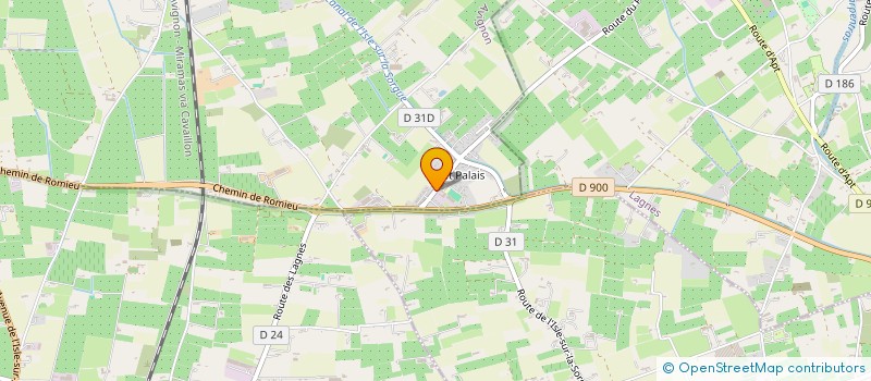 localisation de l'entreprise NYAPPY LOOK à L'ISLE-SUR-LA-SORGUE